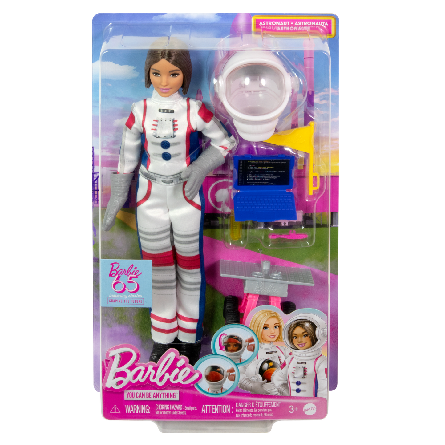 Barbie Carri¨¨res 65Eanniversaire Astronaute et 10Accessoires