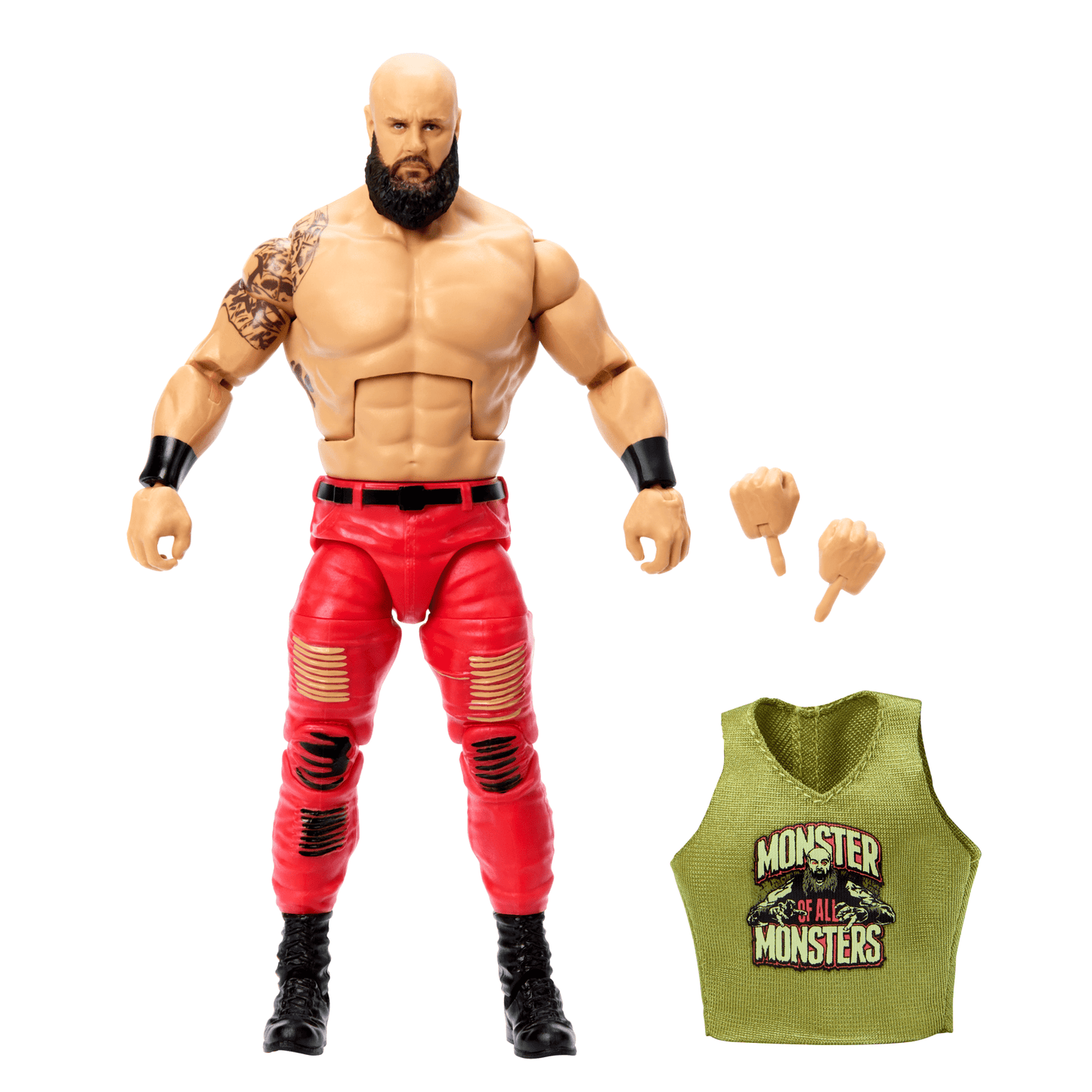Wwe Collection Elite Figurine Articul¨¦e 15,24 Cm Braun Strowman