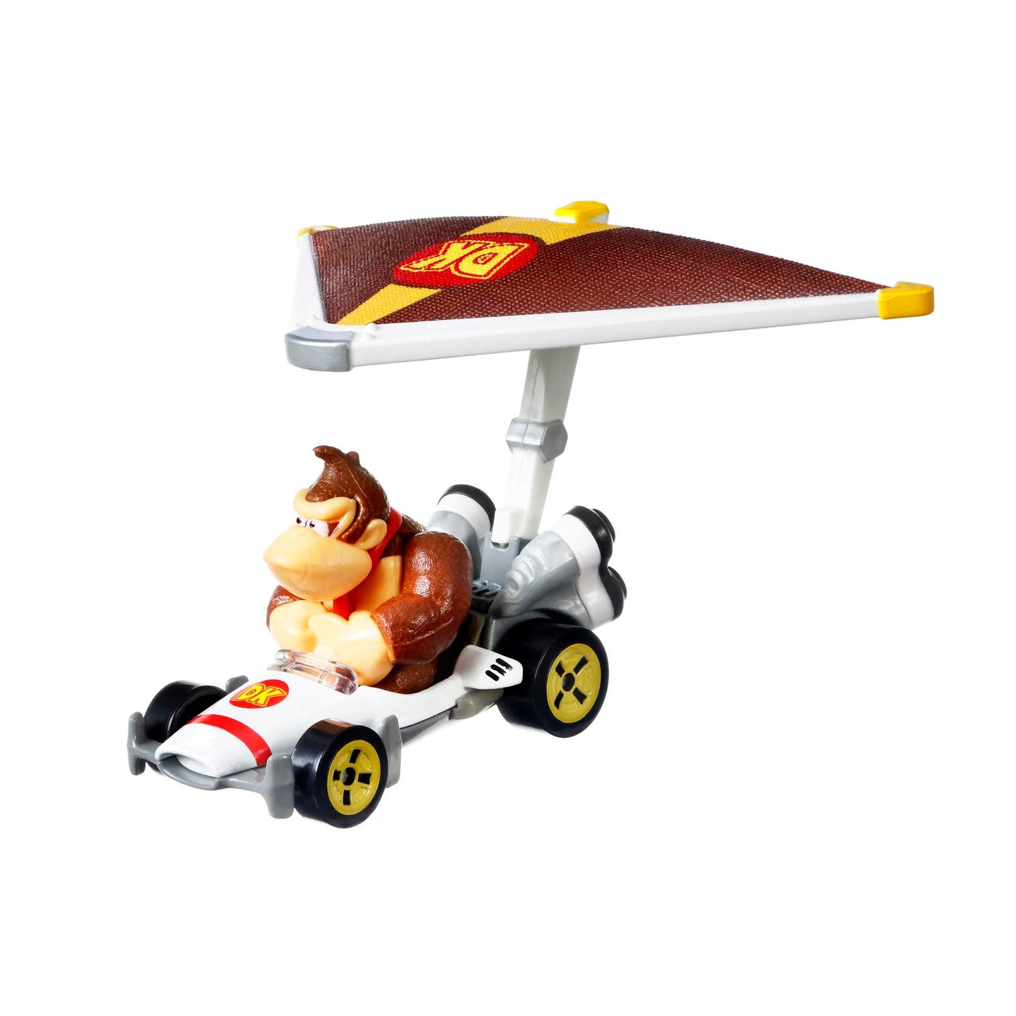 Hot Wheels Mario Kart Veh¨ªculo de Juguete Donkey Kong B-Dasher con Super Glider