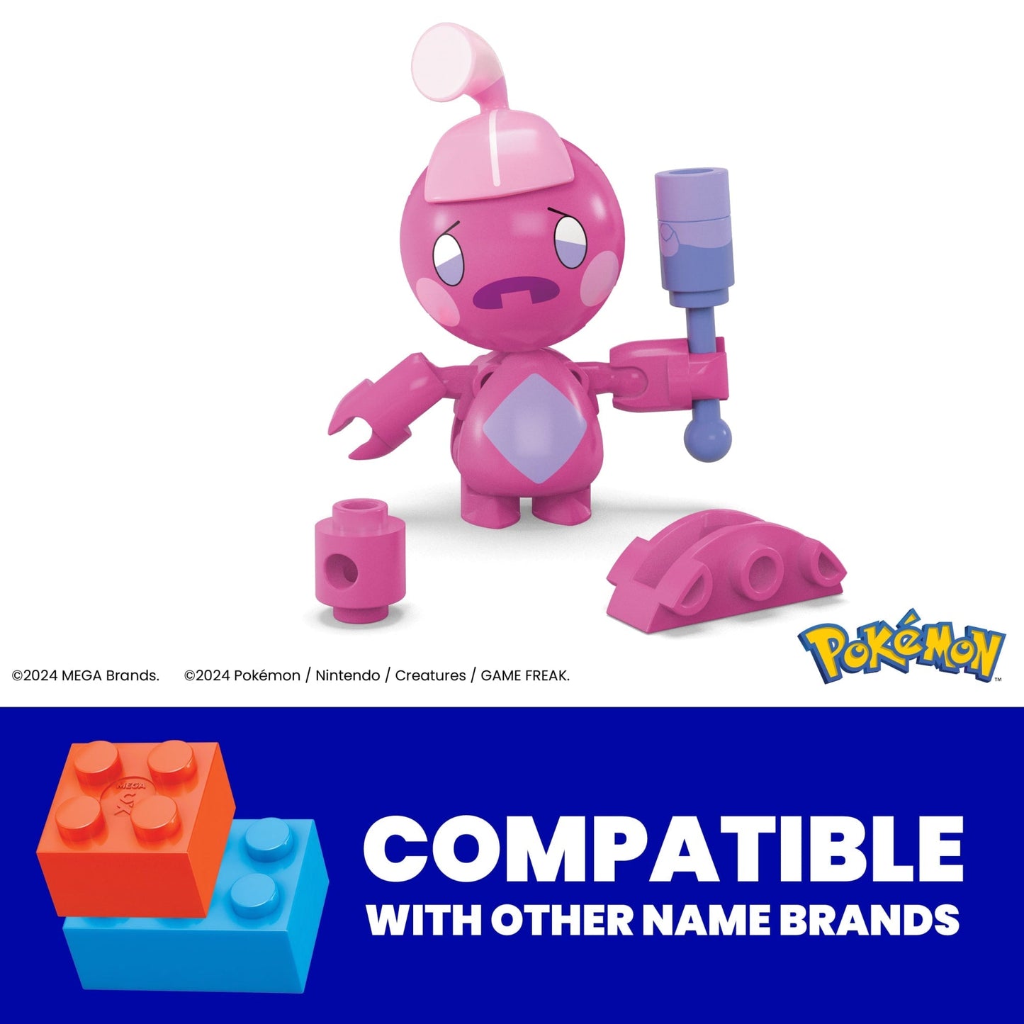 MEGA Pok¨¦mon Pok¨¦ Ball Building Toy Kits With Action Figure For Kids