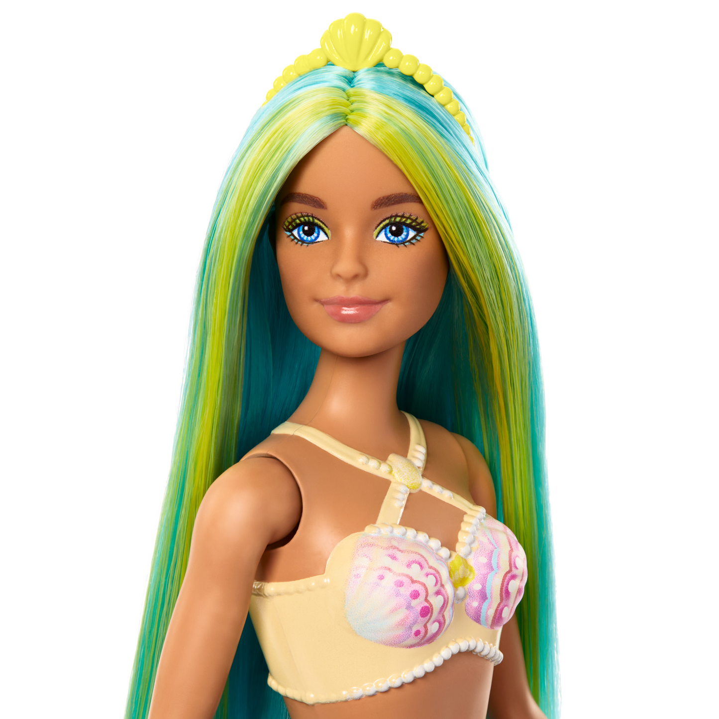 Barbie-Poup¨¦es Sir¨¨nes Avec Cheveux et Nageoire Color¨¦s et Serre-T¨ºte
