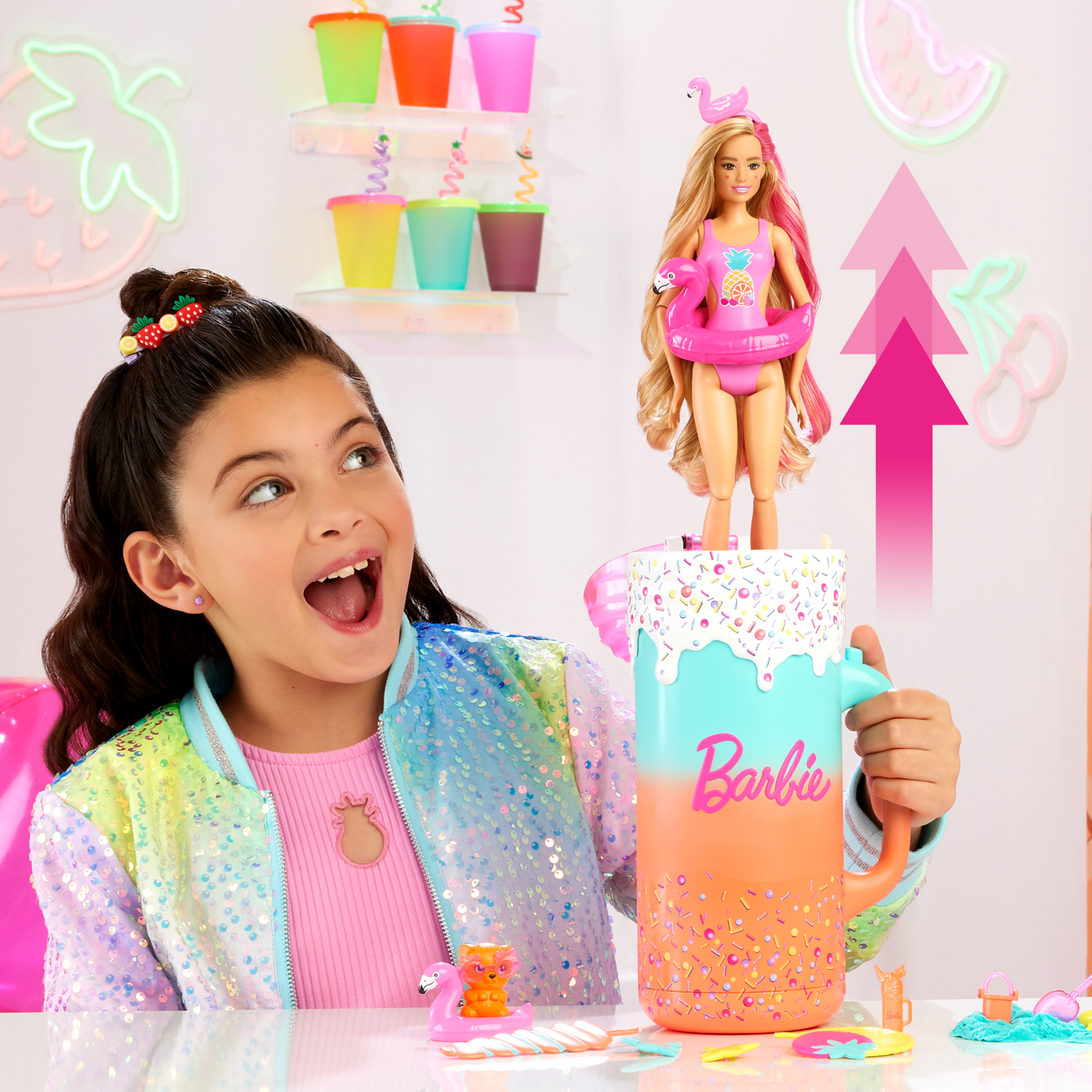 Barbie Pop Reveal Coffret-Cadeau R¨¦v¨¦lation Surprise, 15+ Surprises