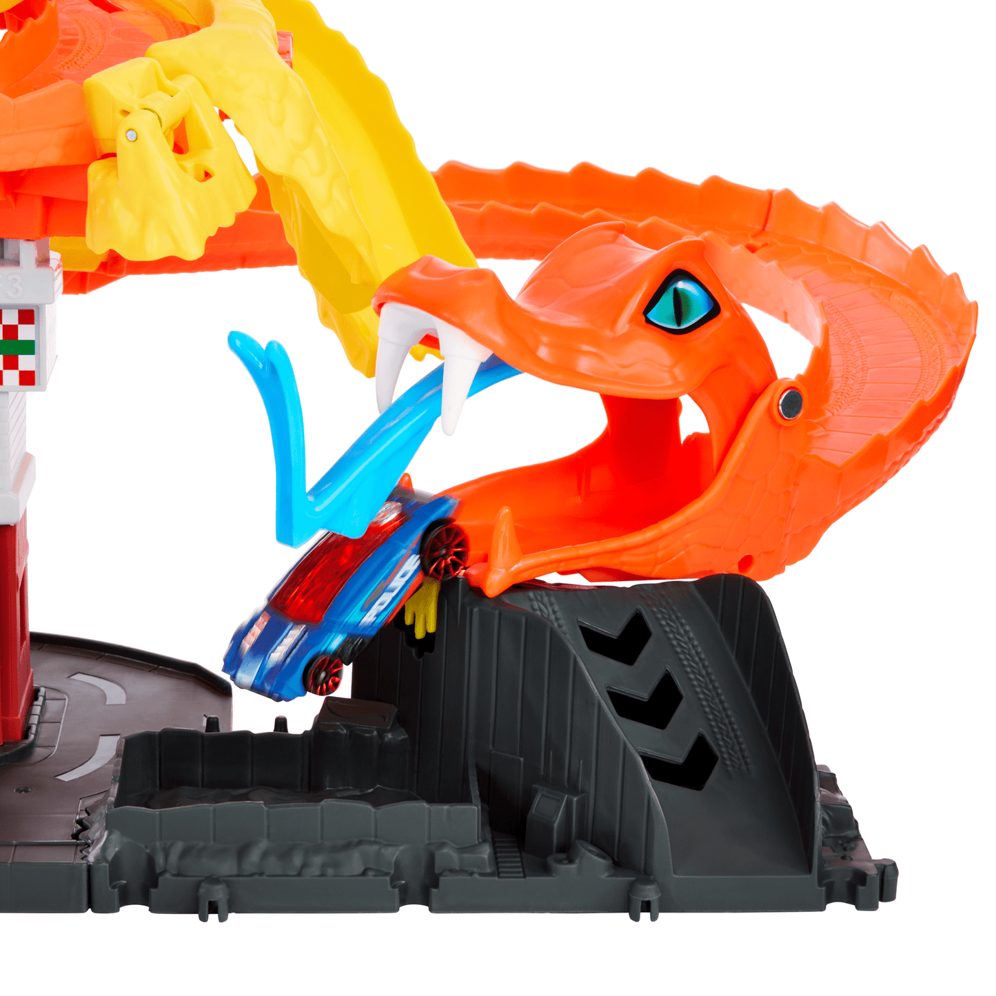 Hot Wheels City Pista de Juguete Ataque de Cobra vs Pizzer¨ªa